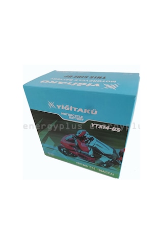 12 V 14 Ah-amper Ytx14 Bs Yiğit Akü Motosiklet Aküsü 2022