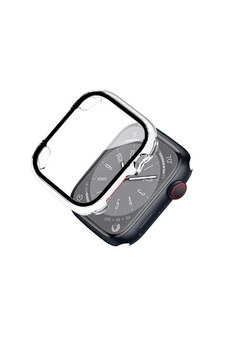 Watch Series 10 İle Uyumlu 46 Mm Ekran Koruyucu Kılıf Şeffaf