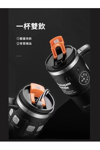 Shotay Termos Mug Matara 650 Ml Siyah Renk - Sht-st-8163 Siyah