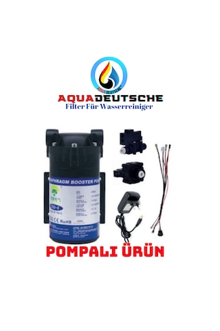 Elegance Pompalı Beyaz 12 Litre 7 Filitre 14 Aşama Su Arıtma Ciha