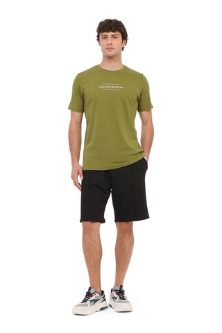 Kinetix Ml Future 11kms03 Haki Erkek Kısa Kol T-shirt