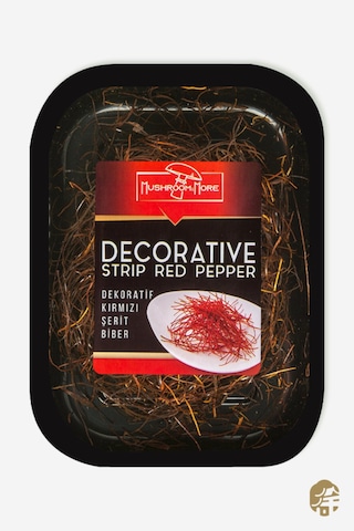 Dekoratif Şerit Kırmızı Biber 25 Gr.