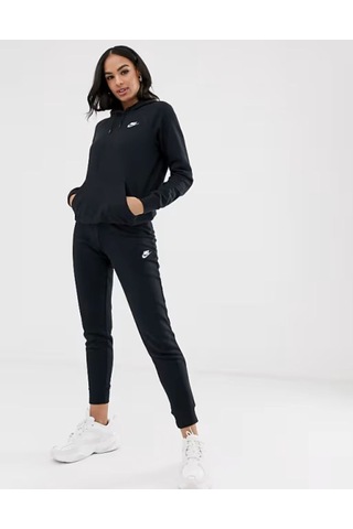 Nike Sportswear Essential Po Hoodie Kapüşonlu Sweatshirt Siyah