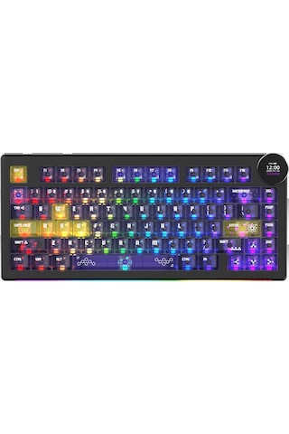 Ak820 V2 Pro 8k+8k Ekranlı Mekanik Oyun Klavyesi-10.000 Mah Batarya