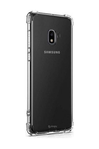 Blogy Galaxy J4 İle Uyumlu Crystal Fit Kılıf Crystal Clear