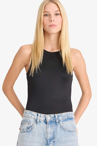 Defacto Coool Fitted Çıçıtlı Body G1102ax25aubk81 Siyah