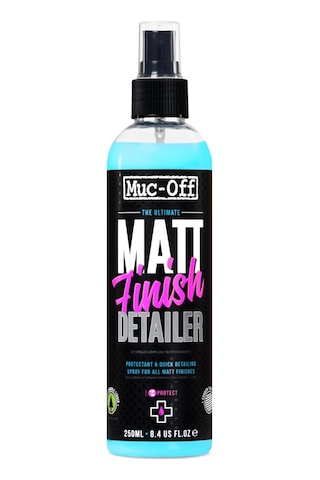 Muc Off Mat Finish Detailer 250 Ml Bisiklet Temizleyici Premium Koruyucu Ve Bakım Spreyi, Mat Ve İpeksi Mat Boyalar