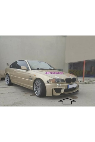 Bmw E46 F80 Modeli Ön Tampon Lip-boyasız-fiberglass