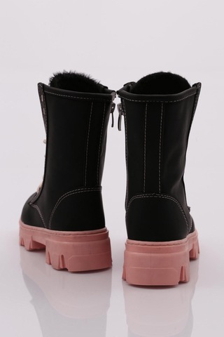 Dgn F2118 Çocuk Bot F2118-2427-R8753 Siyah - Pudra