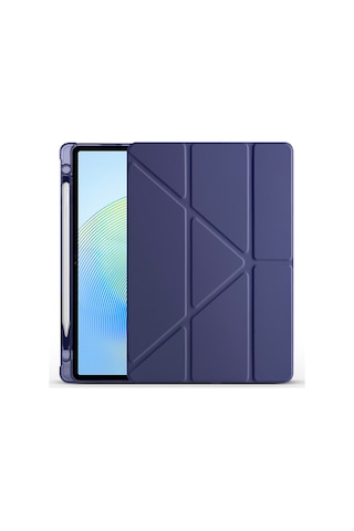 Xiaomi Redmi Pad 2 11inç 2025 Kılıf Kalem Bölmeli Trifolding Case Kapaklı Kılıf
