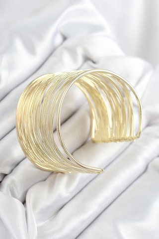 Pirinç Tel Sarma Model Gold Renk Kadın Bileklilk Çok Renkli 75849974