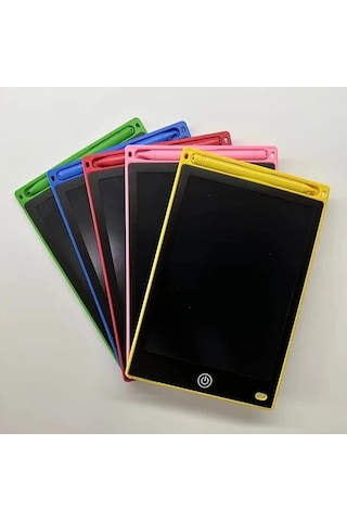 Trendooze Gaojunshop01 Mavi Lcd Çocuk Çizim Tableti, 3-10 Yaş Eğitici Hediye Açık Mavi