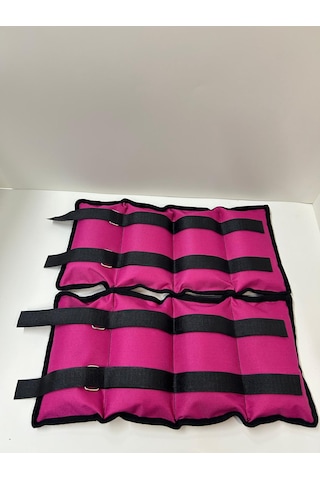 Me&ra Sport 2 Kg X 2 Adet El Ayak Bilek Ağırlık Seti Kum Ağırlık Torbası Pembe