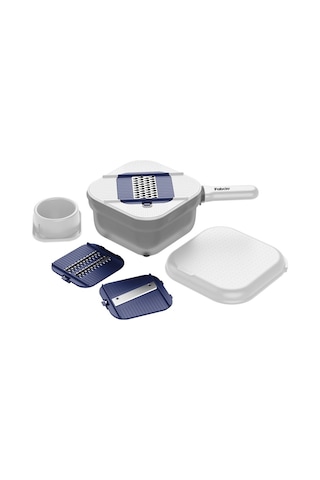 Fabcio Magicmom Çok Amaçlı Dilimleyici Set Beyaz - Lacivert