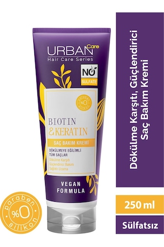 Urban Care Biotin & Keratin Saç Kremi 250 ML
