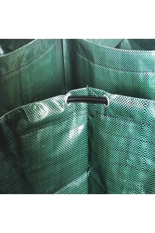 Ebitda Dayanıklı Dokuma Malzemeli Büyük Bahçe Yaprak Çöp Torbası 3 Adet, Uzun Süre Kalıcı, Yüksek Kapasite, Bahçe Ve Ev İşle