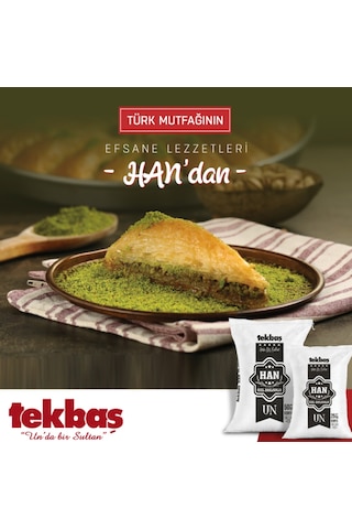 Tekbaş Un Özel Baklavalık Un 25 KG