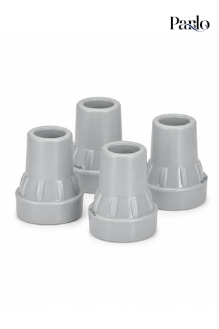 Yedek Baston Lastiği 4 Lü Set Kaymaya Dirençli Metal Destekli Baston Ucu Metal Özel Stopperli Lastik