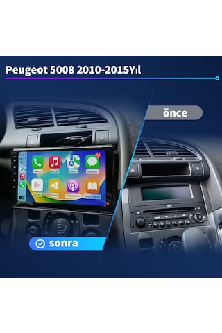 Peugeot 5008 2010-2015yıl /3008 2009-2015yıl 1gb Ram 16gb Rom