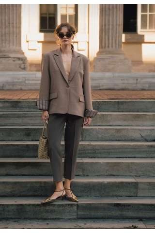 Ceket Kumaş Blazer Siyah