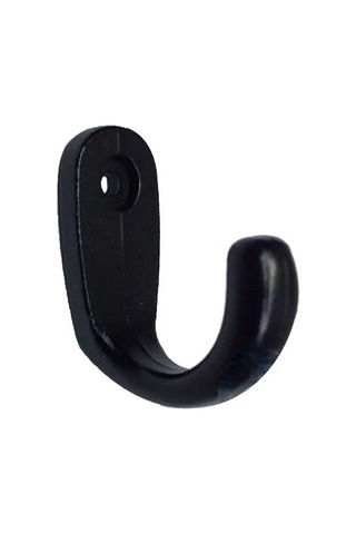Cntma Büyük Tekli Fincan Askı, Dekor Askısı - Siyah, 12x23x30 Mm Diğer