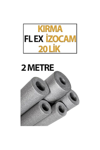 Kırma Fleksi İzocam 25'lik Boruya Uygundur 2 Metre Uzunluğundadır