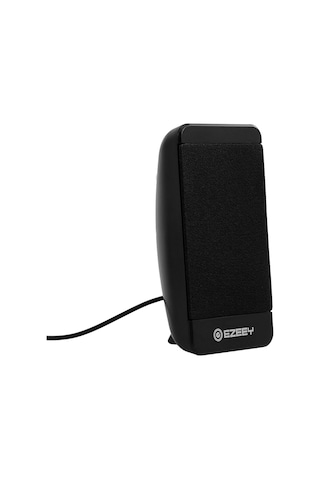 Yunboo S4 Siyah Usb Multimedya Hoparlörü - Taşınabilir Bilgisayar/laptop/ Telefon Hoparlörü, 3.5mm Ses Portu, Plug & Play, 2.5w 2 Güç