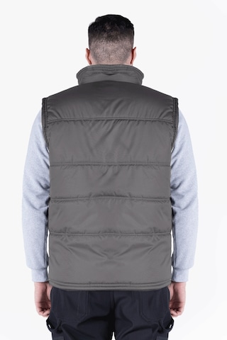 Polarlı Elyaf Takviyeli İş Yeleği Gri