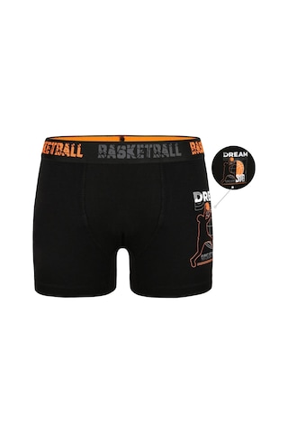 Donella 5'li Erkek Çocuk Boxer Siyah