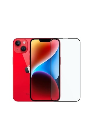 Tam Kaplayan Parmak İzi Bırakmayan Safir Ekran Koruyucu Cam, İphone 14 İle Uyumlu
