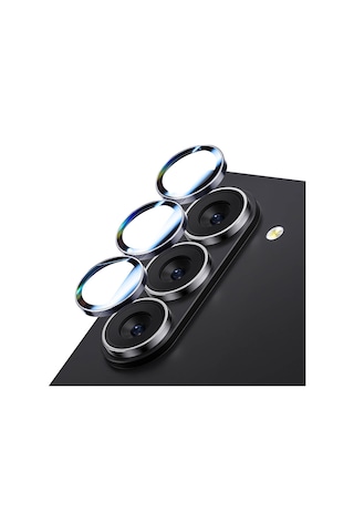 Galaxy Z Fold 6 Uyumlu Kamera Lens Koruyucu Benks King Kong Gümüş