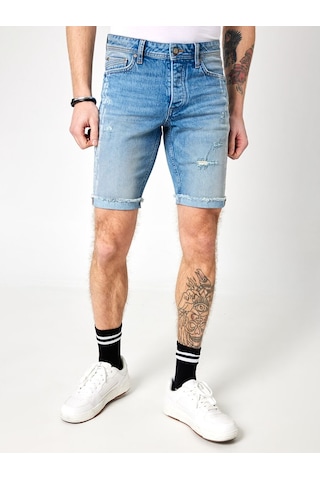 LOFT Slim Fit Erkek Şort Lf2032716 Q1.v1 Denim