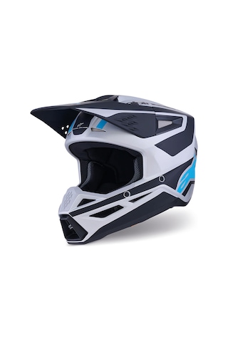Alpinestars Sm3 Heath Off-road Kaskı Siyah Gri Siyah / Gri