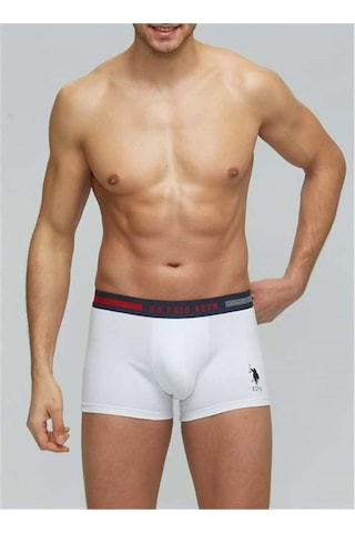 U.S. Polo Assn. U.s Polo Assn. 80155 Erkek 3 Lü Boxer-lacivert&grimelanj&beyaz Lacivert