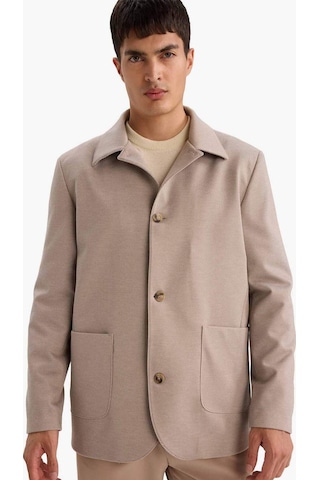 Defacto Regular Fit Polo Yaka Blazer Ceket G3832ax25wnbg404 Bej-bg404