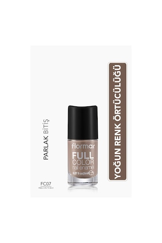 Full Color Ultra Yüksek Pigmentli & Parlak Bitişli Oje 8682536078542 Fc07 Pbbls On Th Bch