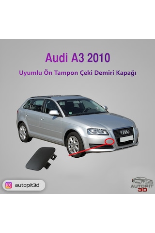 Audı A3 2010 Ön Tampon Çeki Demiri Kapağı