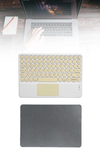 Mey Najmaddin Touchpad Tüm Cihazlara Uyumlu Bluetooth Klavye Touchpad Slim Kablosuz Wifi Q Klavye Najmaddin 75078594