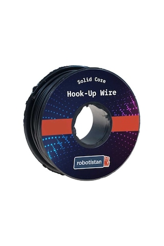 Çok Damar Montaj Kablosu 24awg 20m - Siyah