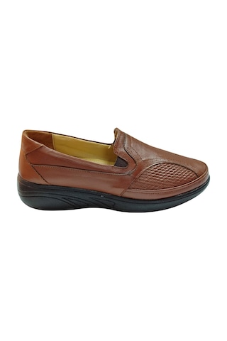 Riverland Z-57 Kadın Taba Bağsız Ortopedik Casual Ayakkabı-taba Taba