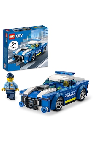 LEGO® City Polis Arabası 60312 5+ Yaratıcı Oyuncak Yapım Seti - 94 Parça