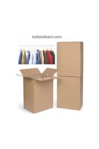 Askılı Elbise Kolisi 55X55X105 - 1 Adet