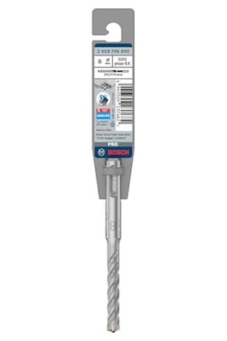 Ayrex 1x Pro Sds Plus-5x Kırıcı Delici Delme Ucu Donatılı Beton, Beton, Ø 8,00 Mm, Professional Aksesuar Kırıc