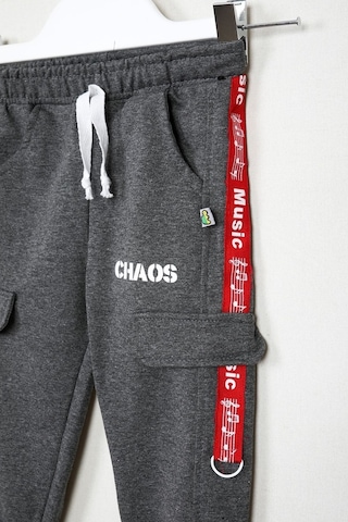 Gimeravm Gimer - Cepli Yazı Baskılı Eşofman - Mşl1623G Çok Renkli