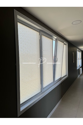 Plise Perde Cam Balkon Akordiyon Perde Sistemleri Prd-13 Seri Çok Renkli