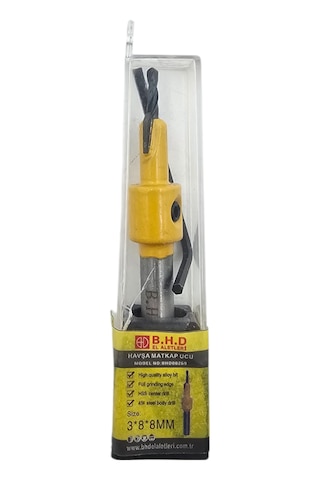 Fixonic B.h.d Bhd00269 3x8mm Havşa Matkap Ucu