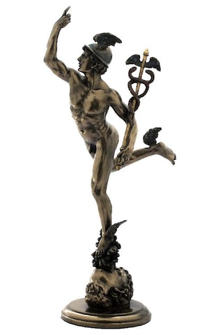 Veronese Mitolojik Hermes Figür 20x37cm