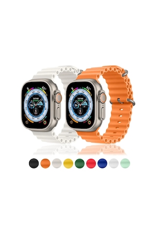 Watch Uyumlu 42mm 44mm 45mm 49mm 1/2/3/4/5/6/se/7/8/ultra Ocean Kordon