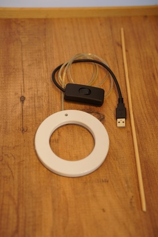 Bitki Geliştirme Led Lamba 5v Usb Tam Spektrumlu Bitki Yetiştirme Led Lamba Melek Halka Günışığı
