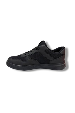 Luttoon 4027-26 Deri Anorak Anatomik Erkek Sneaker 45-48 Siyah